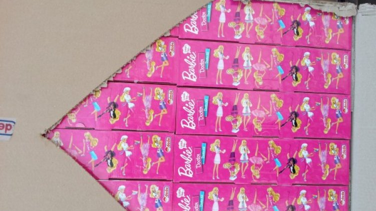 фалшивите Барбита. Снимка: Агенция "Митници"