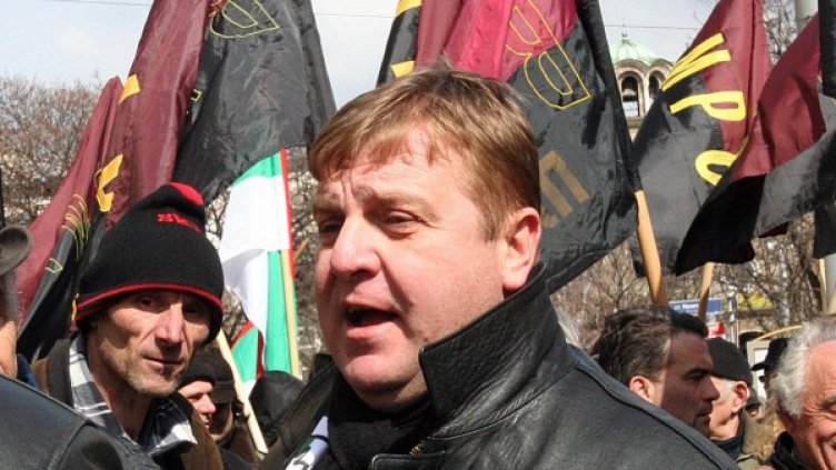 Лидерът на ВМРО Красимир Каракачанов. Снимка: Булфото, архив