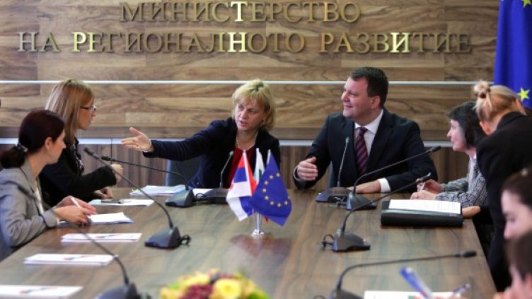 Десислава Терзиева и Игор Мирович. Снимка: БТА