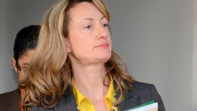 Зинаида Златанова се срещна с варненски магистрати. Снимка: БТА