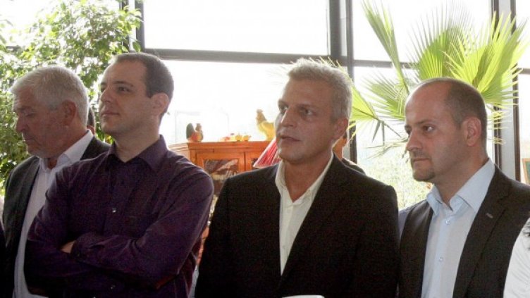 Сандов до лидери от Реформаторския блок. Снимка: архив, Булфото