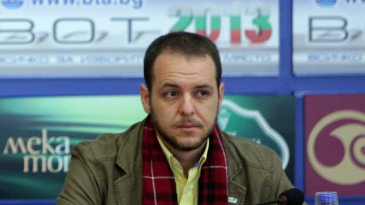 Борислав Сандов, съпредседател на "Зелените". Снимка: БТА