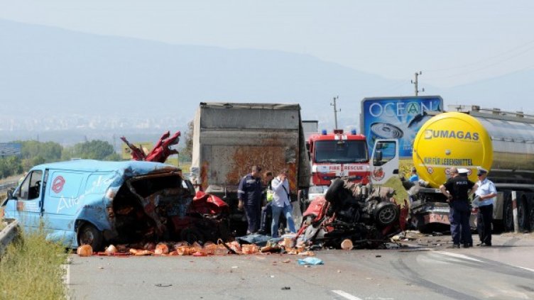 Тежката катастрофа стана на 19 август. Снимка: архив, Булфото