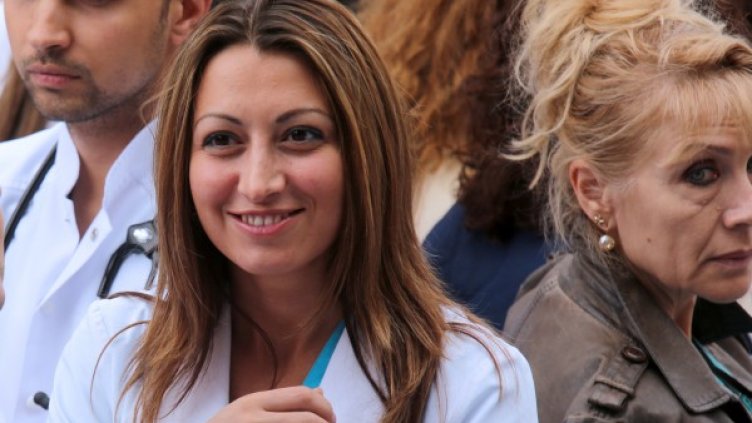 Протест на лекари. Архив: Булфото