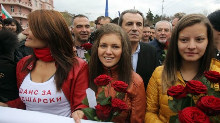 От МВР обясниха как са смятали хората на митинга на БСП и ДПС в събота. Снимка: БТА