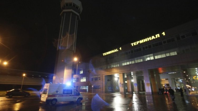 Линейки пътуват към летището в Казан. Снимка: Reuters