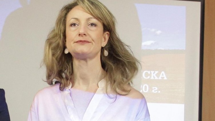 Вицепремиерът Зинаида Златанова. Снимка: БТА