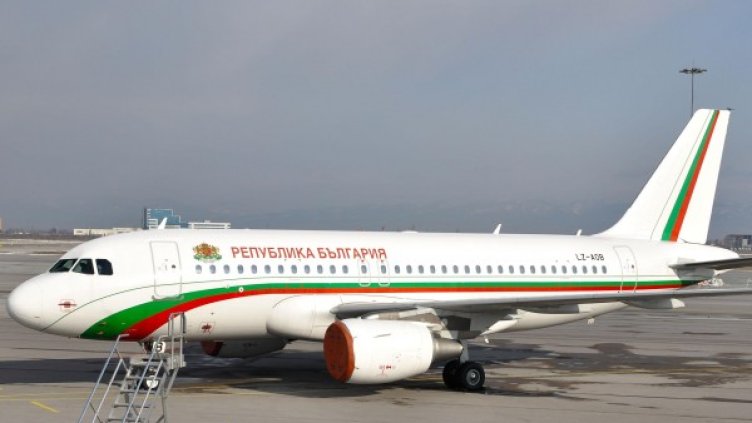 Ербъс А-319 на "Авиоотряд 28". Снимка: архив, Булфото