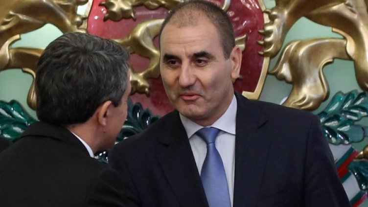 Цветан Цветанов след заседанието на КСНС. Снимка: БТА