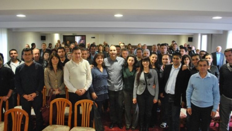 Цветан Цветанов на срещата. Снимка: ГЕРБ