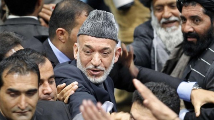 Хамид Карзай. Снимка: Ройтерс