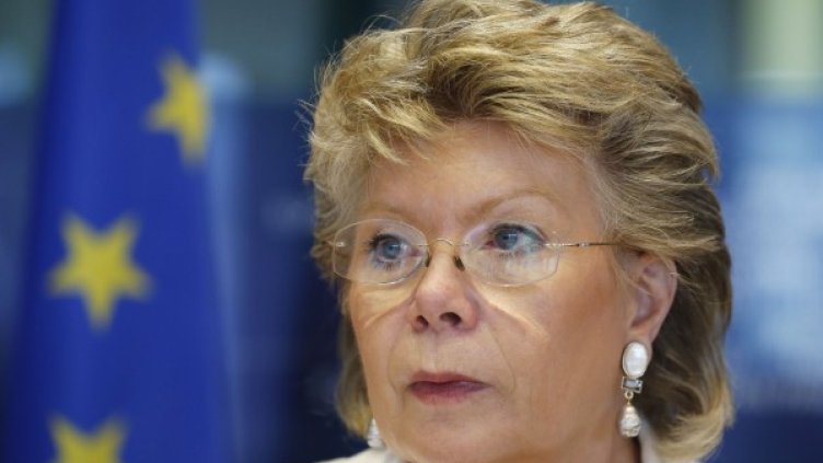 Вивиан Рединг, зам.- председател на ЕК. Снимка: Ройтерс