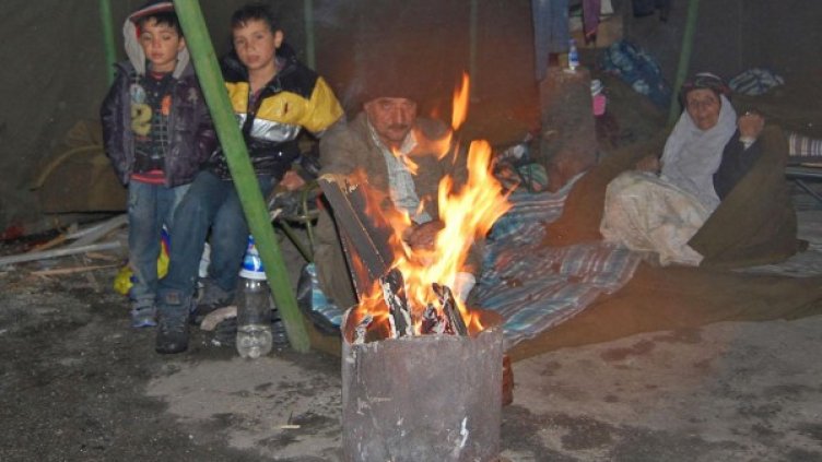 Сирийски бежанци в центъра в Харманли. Снимка: архив, Булфото