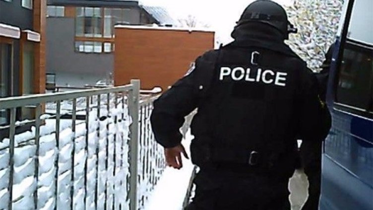 Задържането на Хастара. Снимка МВР