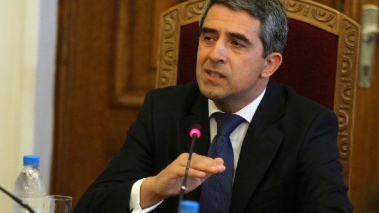 Президентът Росен Плевнелиев. Снимка: БТА