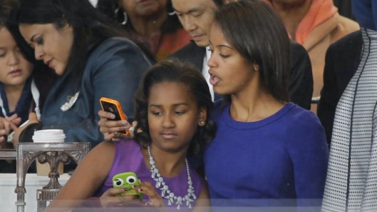 Двете дъщери на Барак Обама Саша и Малия. Снимка: архив, Reuters