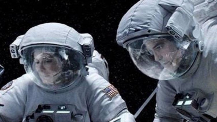 Кадър от "Гравитация". Снимка: Александра филмс