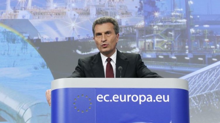 Гюнтер Йотингер. Снимка: архив, Reuters