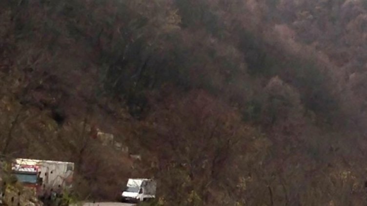 Проходът Боаза, където е станала катастрофата. Снимка, архив: Булфото