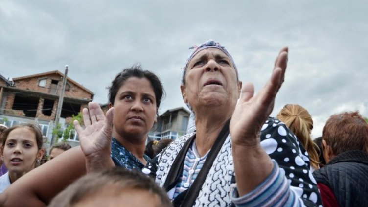 Ромитесе отнасят подозрително към бежанците и виждат в тях заплаха за своя стандарт на живот. Снимка: архив, Булфото