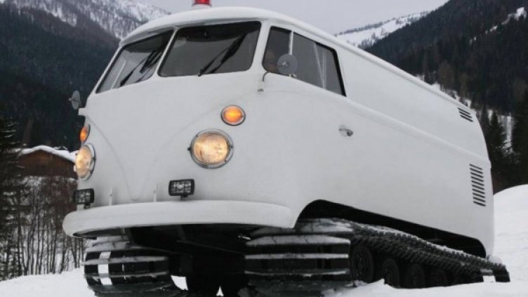 Volkswagen T1 Snowmachine. Снимка: Classicdriver