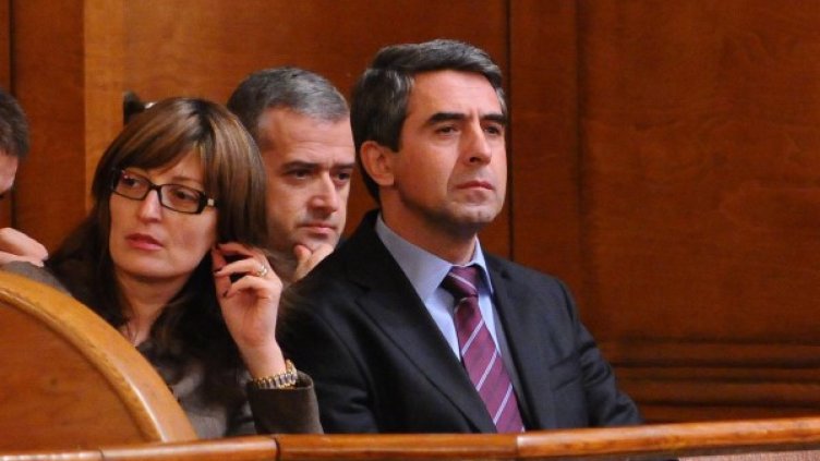 Екатерина Захариева и Росен Плевнелиев. Снимка: Булфото