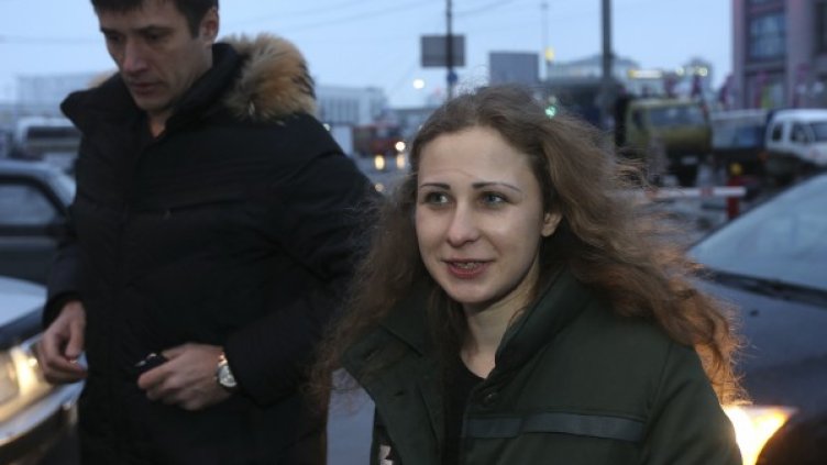 Свободната вече Альохина. Снимка: Reuters