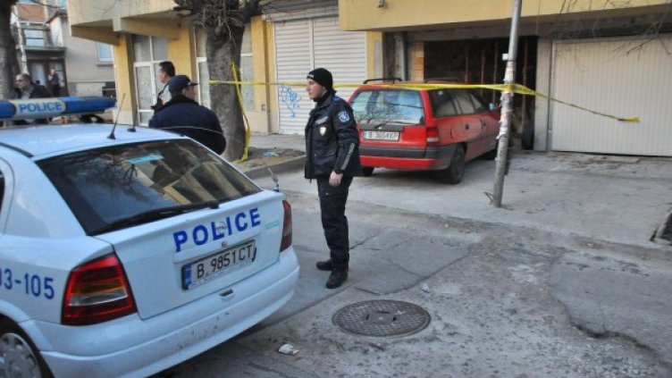 В този гараж полицията откри стрелеца. Снимка: Булфото