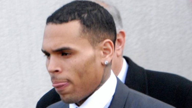 Браун на излизане от съда днес. Снимка: Reuters