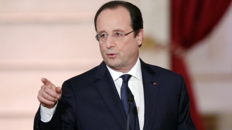 Френският президент Франсоа Оланд. Снимка: БТА