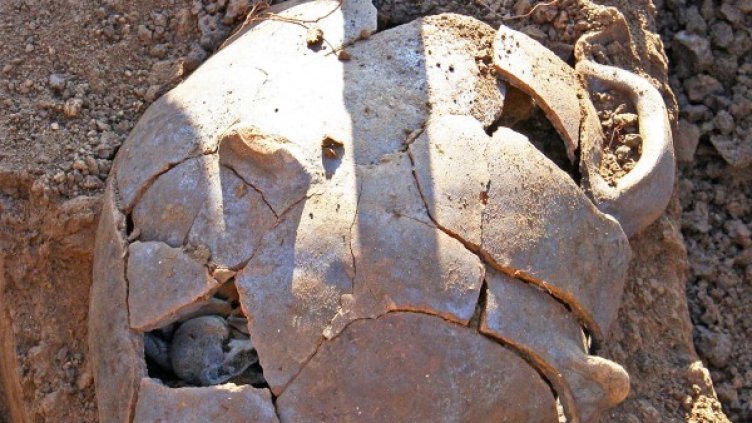 Село Свещари, Омуртаговата могила. Снимка, архив: Булфото