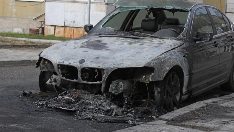 Опожареното БВМ. Снимка: Булфото