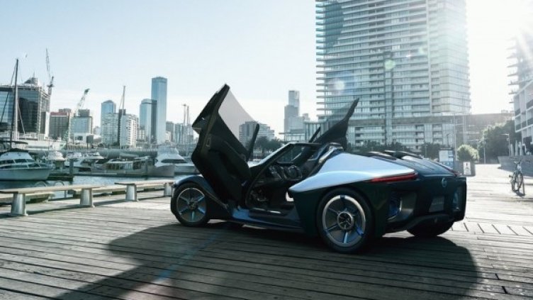 Концепцията Bladeglider представя бъдещия спортен флагман на Nissan. Снимка: Nissan