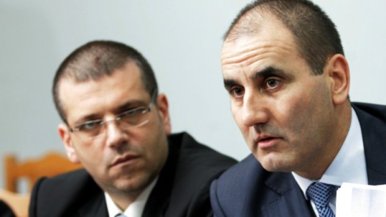 Калин Георгиев и Цветан Цветанов. Снимка: Impact Press Group