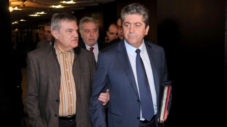 Румен Петков и Георги Първанов Снимка: Булфото