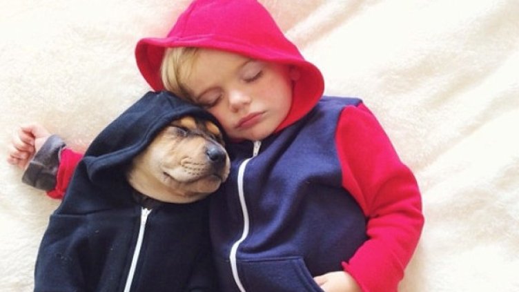 Тео и Бо - неразделни от бебета