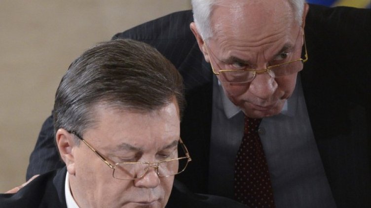 Виктор Янукович и Микола Азаров. Снимка: архив, Reuters