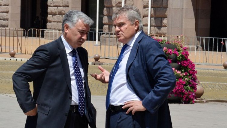 Мерджанов и Румен Петков преди скандала с АБВ. Снимка: Булфото