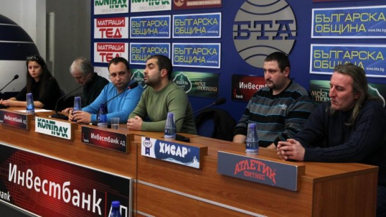 Дудев и съмишленици. Снимка: БТА