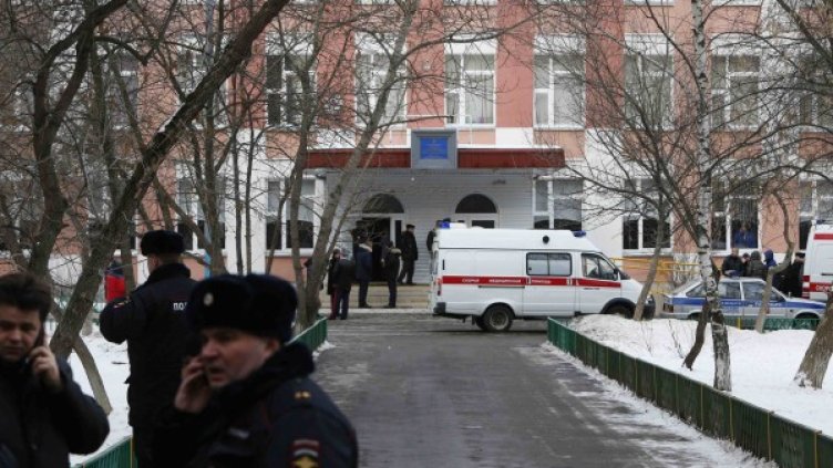 Училището, в което се разигра трагедията. Снимка: архив, Reuters