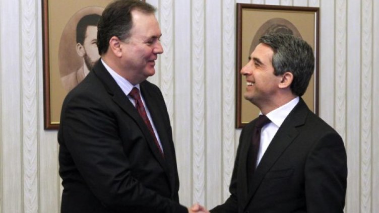 Франьо Матушич и Росен Плевнелиев. Снимка: БТА