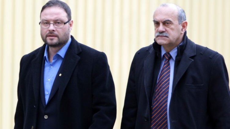 Десислав Чуколов и Павел Шопов се срещнаха с президента. Снимка: БТА