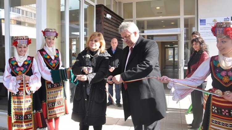 Десислава Терзиева посети Враца. Снимка: БТА