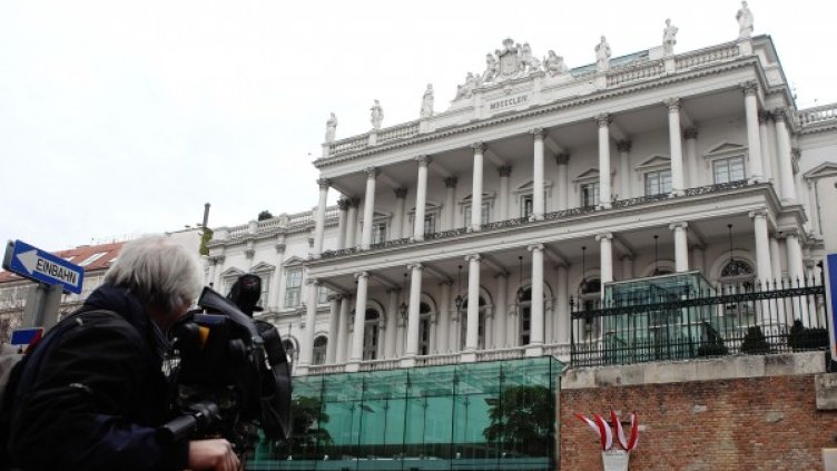 Дворецът Кобург във Виена, в който се състояха преговорите. Снимка: Reuters