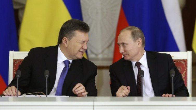 Виктор Янукович и Владимир Путин. Снимка: архив, Reuters