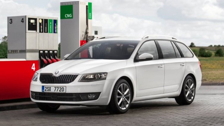 Octavia Combi G-TEC. Снимка: Skoda