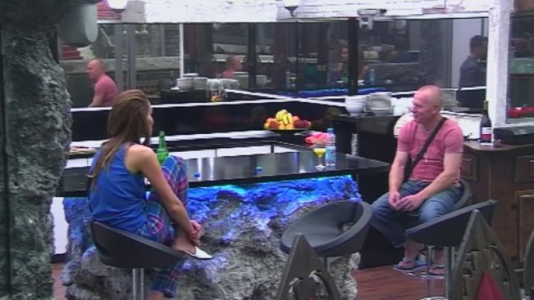 Илиян Киряков споделя с Ивайла Бакалова. Снимка: TV7