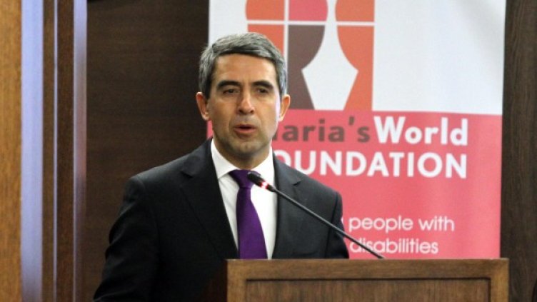 Президентът Роден Плевнелиев при откриването на форума в столицата. Снимка БТА