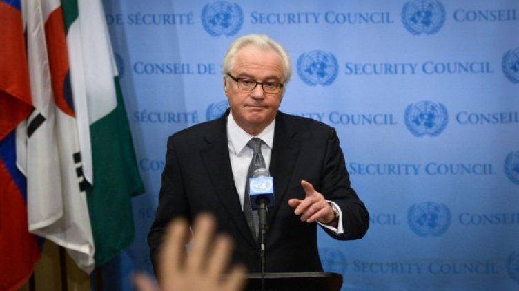 Руският посланик в ООН Виталий Чуркин. Снимка: БТА