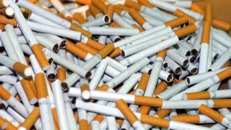 Задържаните незаконни цигари. Снимка: Агенция Митници